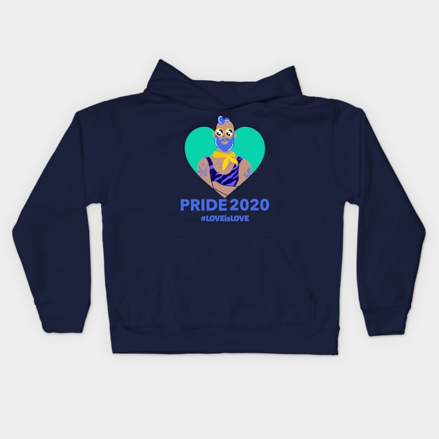 Pride 2020 by WOOF SHIRT Kids Hoodie by WOOFSHIRT